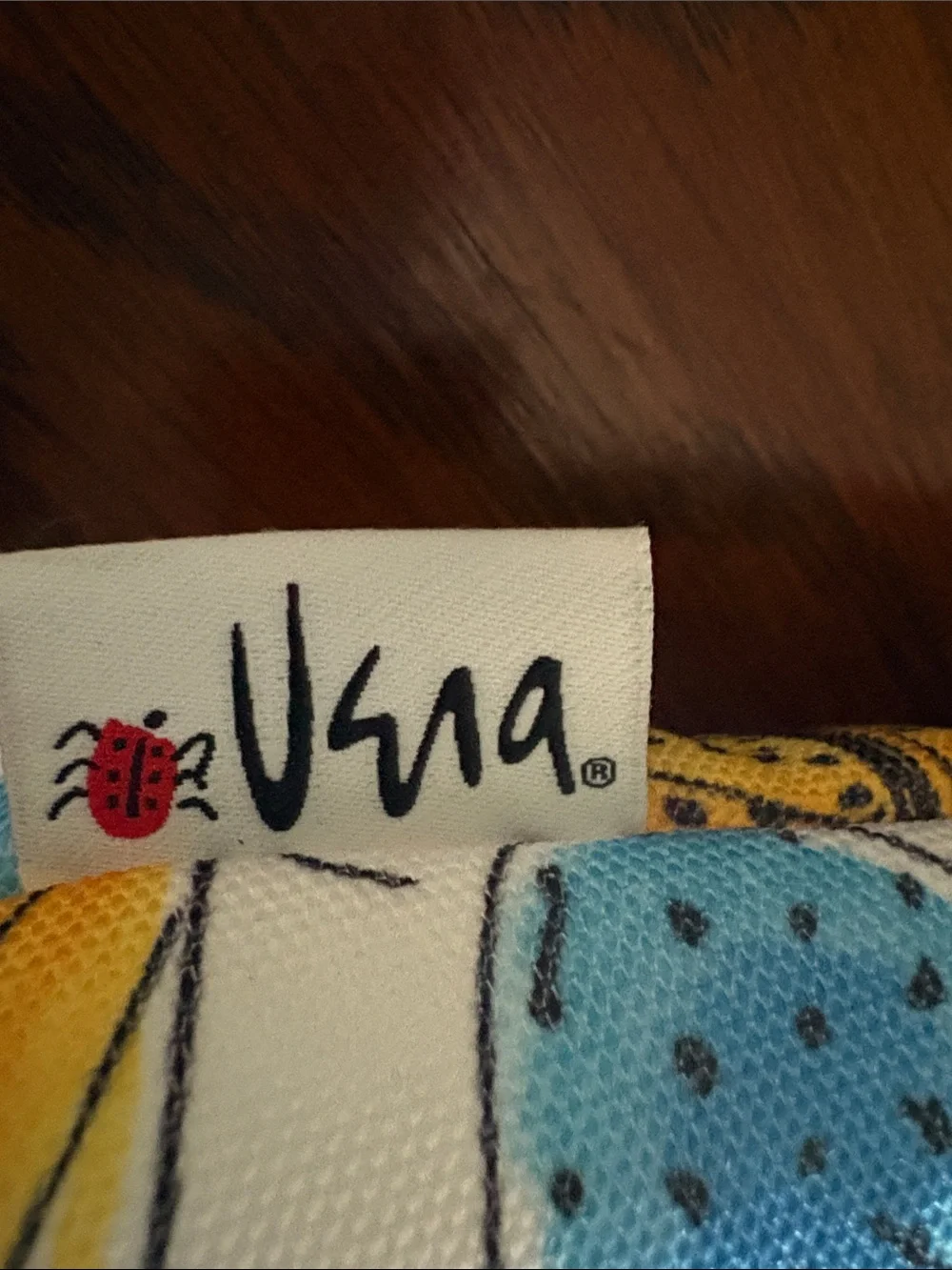 VERA NEUMANN for CLINIQUE Butterfly Print Zip Pouch Cosmetic Travel Bag